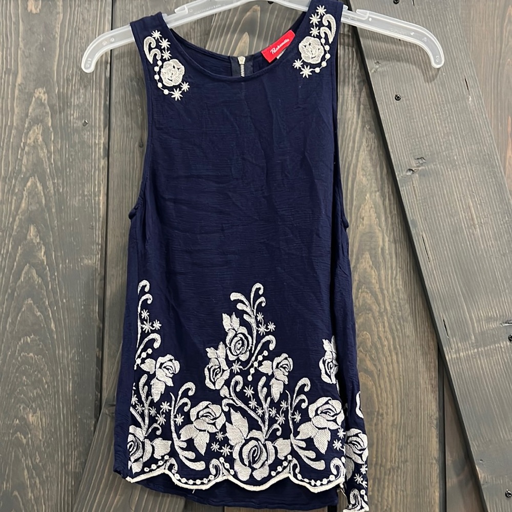 Vintage panhandle western wide sleeved tank
